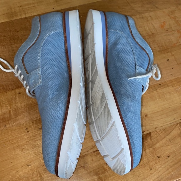 Johnston & Murphy Men’s Shoe Size 9.5 light Blue - Picture 5 of 8